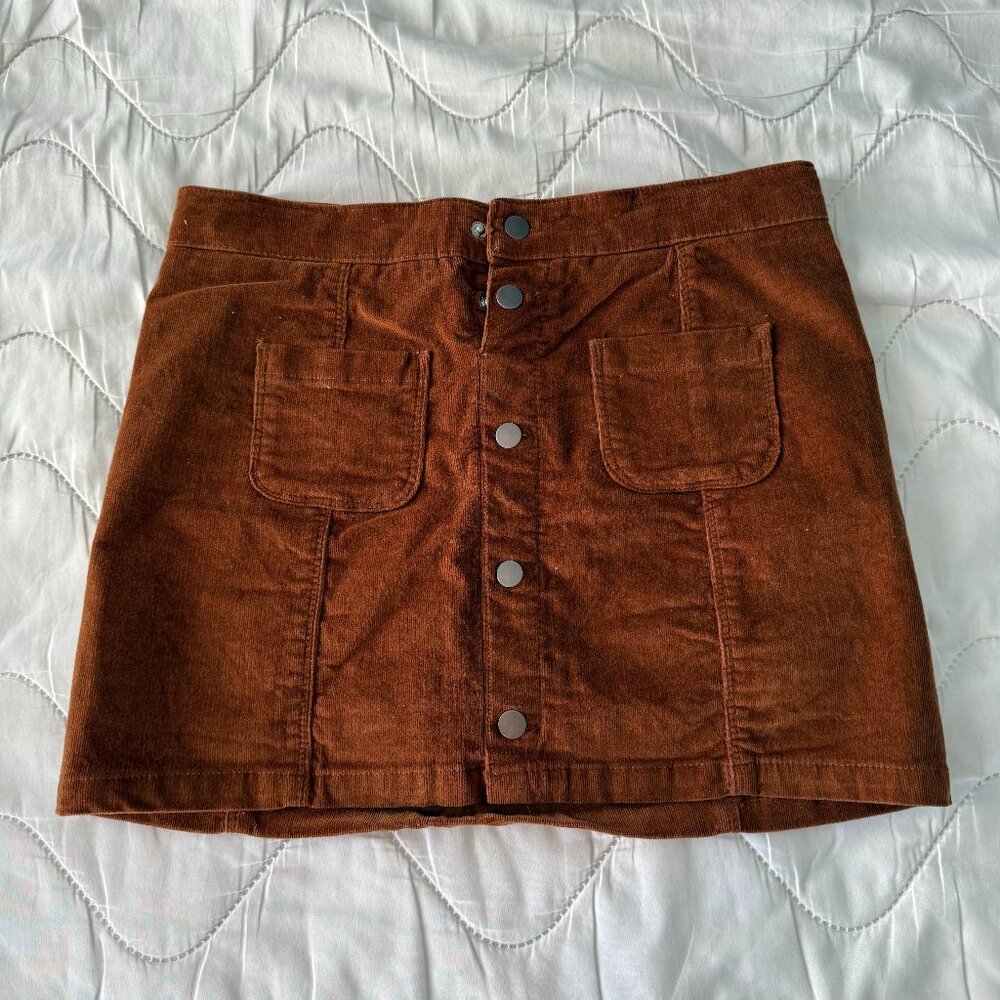 Corduroy mini skirt, Juniors size 16, Peyton & Parker